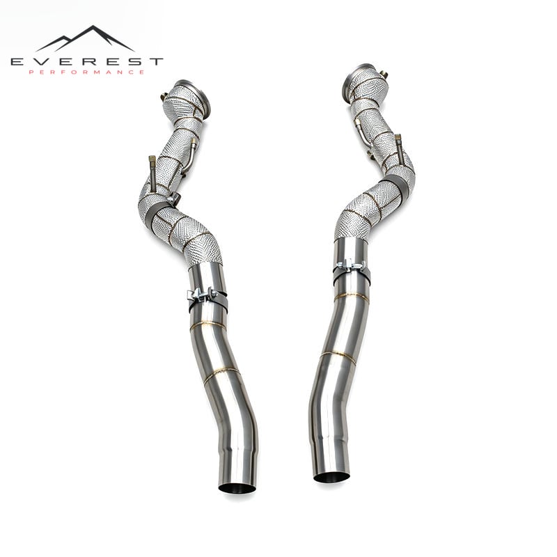 SS304L Exhaust Downpipe for Ferrari 12Cilindri F140 HD V12 6.5L 2024+ Racing Free Flow Downpipes Auto Spare Parts