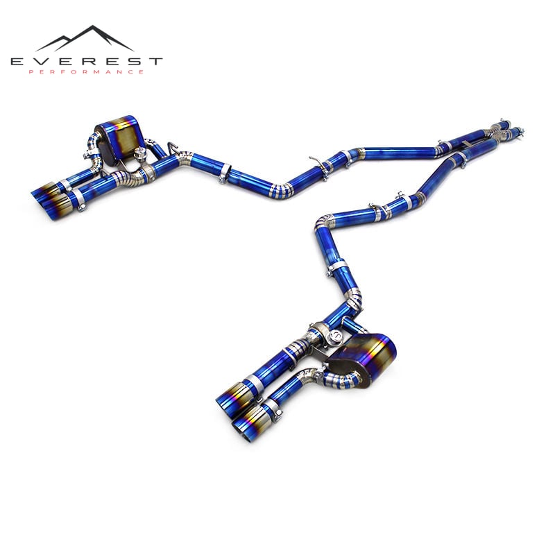 Custom Valvetronic Catback Exhaust for Dodge Charger V6 3.6L 2016-2023 Tuning Escape Titanium Pipe Muffler Exhaust System