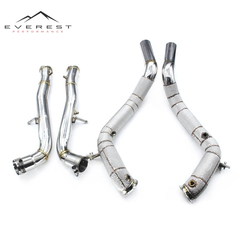High Performance Downpipe for Benz G500 G550 W463 4.0T 2013-2018 Stainless Steel Exhaust Downpipe Car Exhaust System