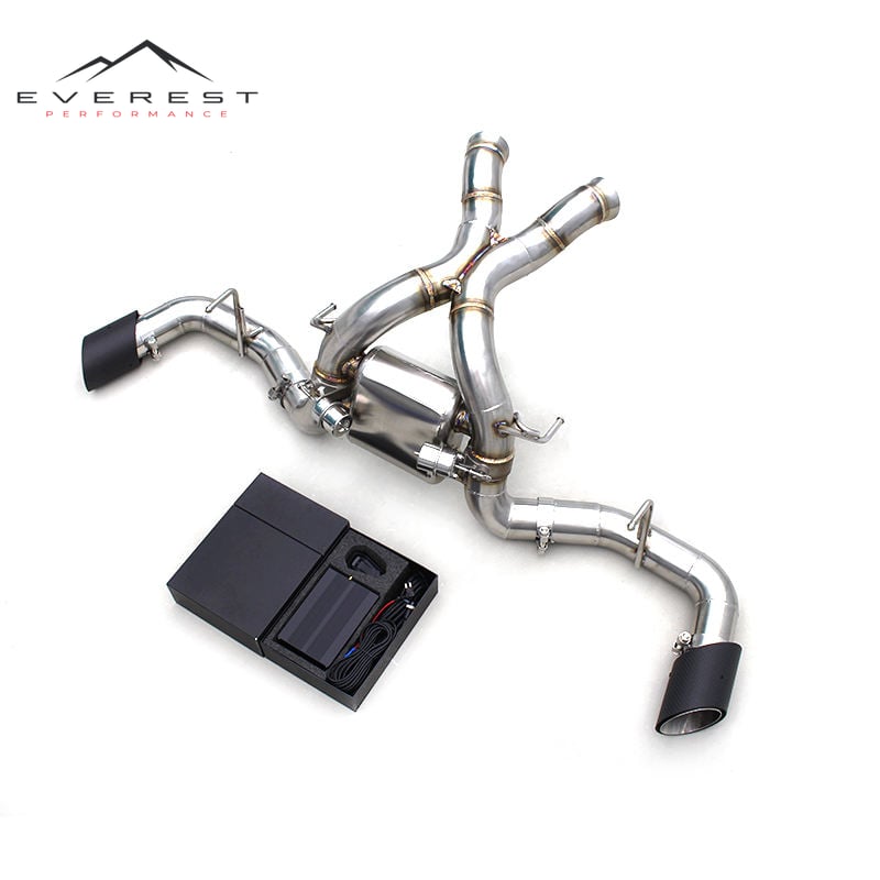Racing SS304 Catback Exhaust Pipes for Mclaren 540 Coupe/540C/570S/570GT 3.8T 2015+ Vacuum Valve Muffler With Remote Control