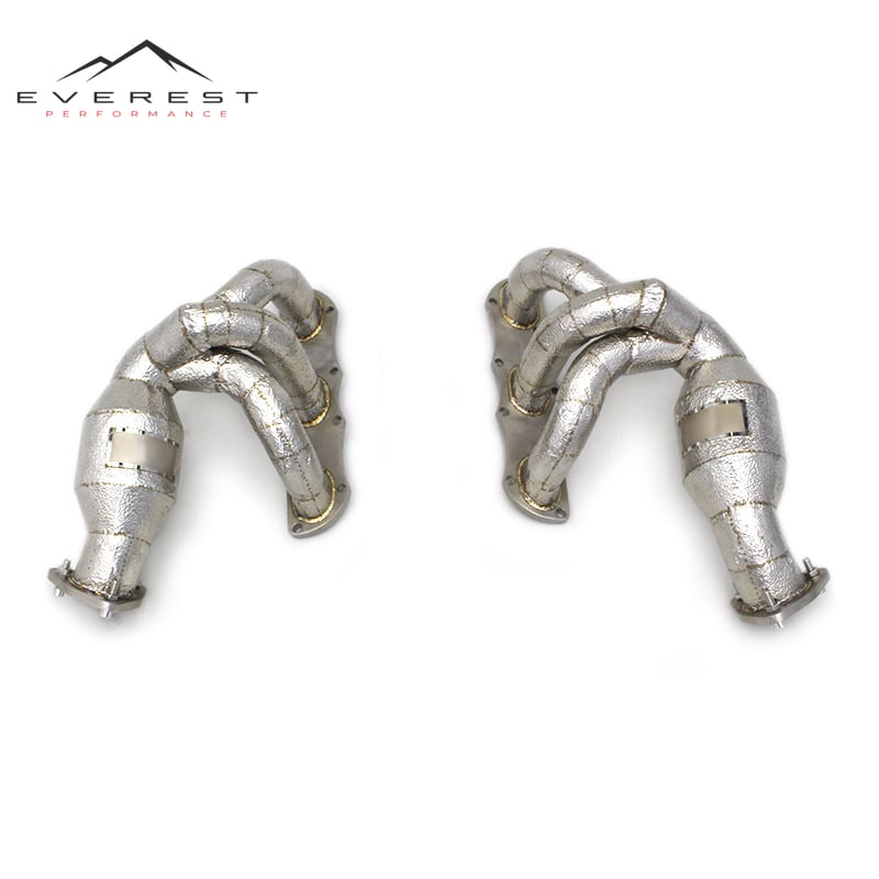 Custom Engine Manifold Header for Porsche Cayman 981 987 2013- Car Parts Escape Stainless Steel Pipe Muffler Exhaust System
