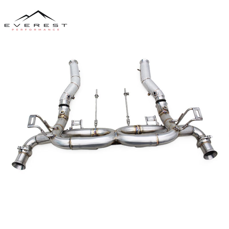 Turbo Catback Downpipe for Lamborghini Gallardo 5.0L 2004-2007 Superfast Straight Pipes Axle Back System Sport Downpipe