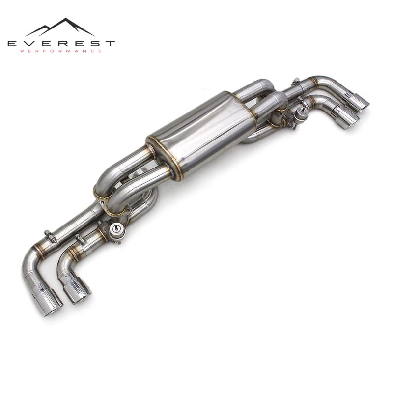 Catback Exhaust with Valve System for Ferrari 360/F360 3.6L Modena/Spider 2003-2005 Stainless Steel Exhaust Pipe Muffler
