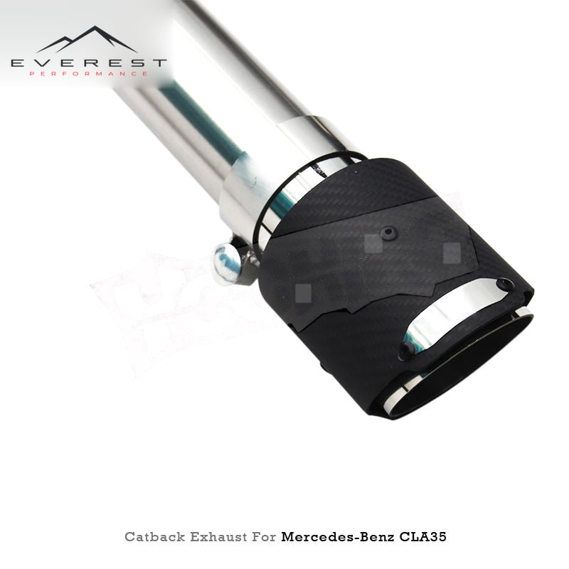 SS304L Exhaust Pipe System for Mercedes-Benz CLA35 AMG W118 2.0T 2020-2025 Racing Valvetronic Catback Exhaust Pipes