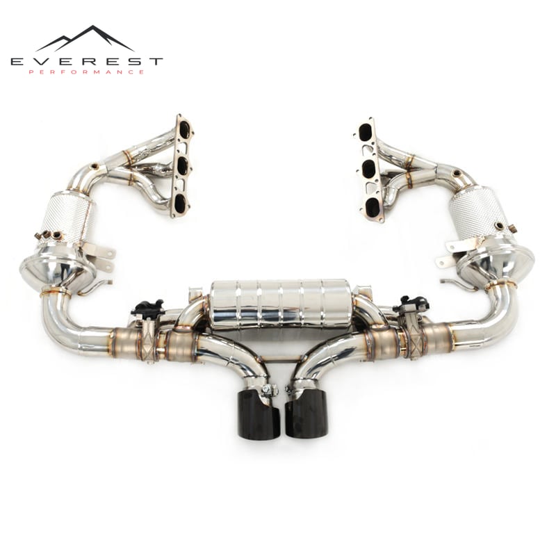 Full Exhaust System for Porsche 911 992 GT3 4.0 2015-2022 Stainless Steel Muffler Catback Header Escape