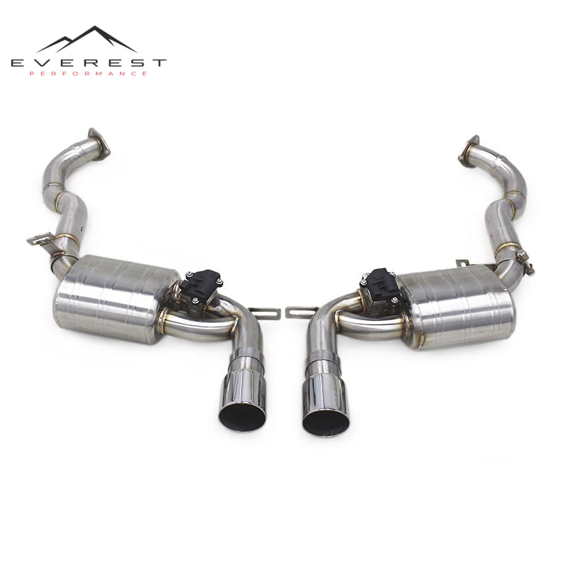 Tuning Racing Car Exhaust Catback for Porsche Boxster/Cayman 987/987.2 2.7/2.9/3.4 2008-2012 Stainless Steel Exhaust Pipes