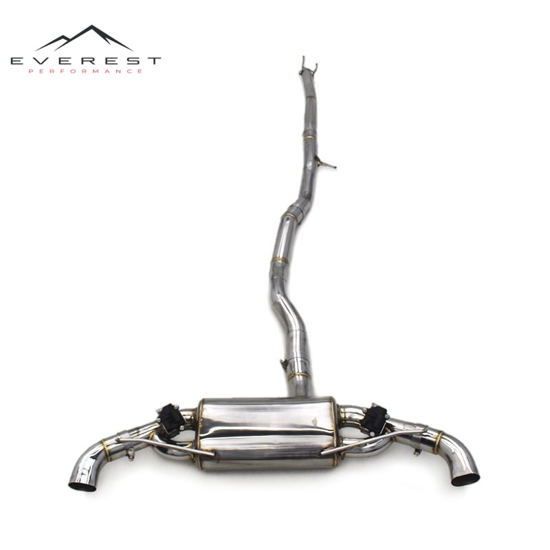 304 Stainless Steel Exhaust Pipes for Mercedes-Benz A45 AMG 2.0T 2014-2023 Escape Catback Exhaust Car Exhaust System