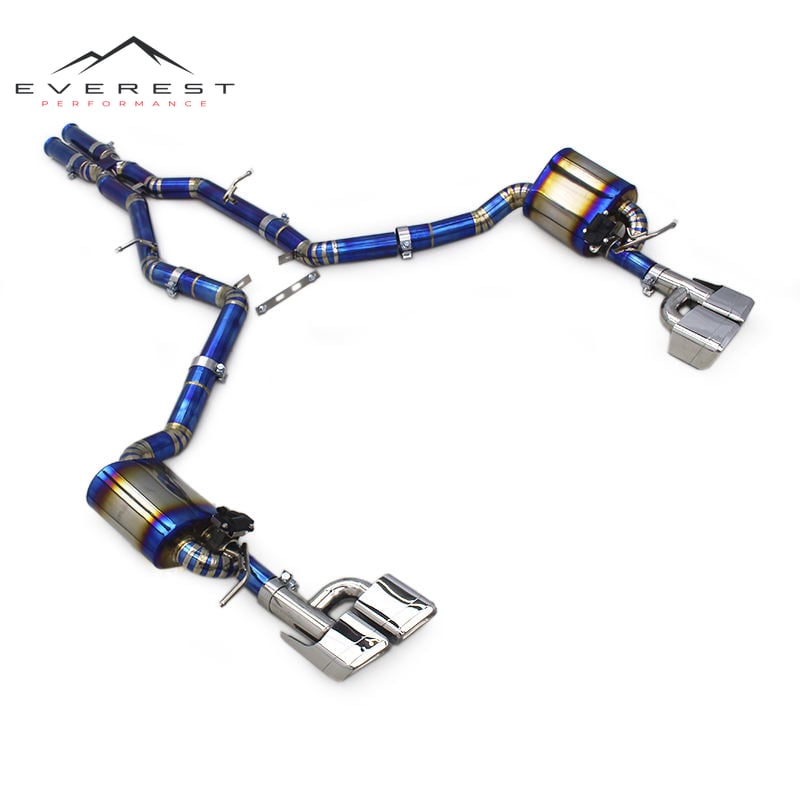 Titanium Valve Electronic Exhaust Rebound System for Mercedes-Benz CLS500 4.7