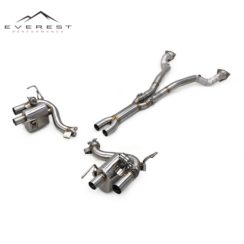 Vacuum Valve Tuning Exhaust Pipes for Ferrari FF 6.3 2011-2016 Stainless Steel Downpipe Catback Muffler