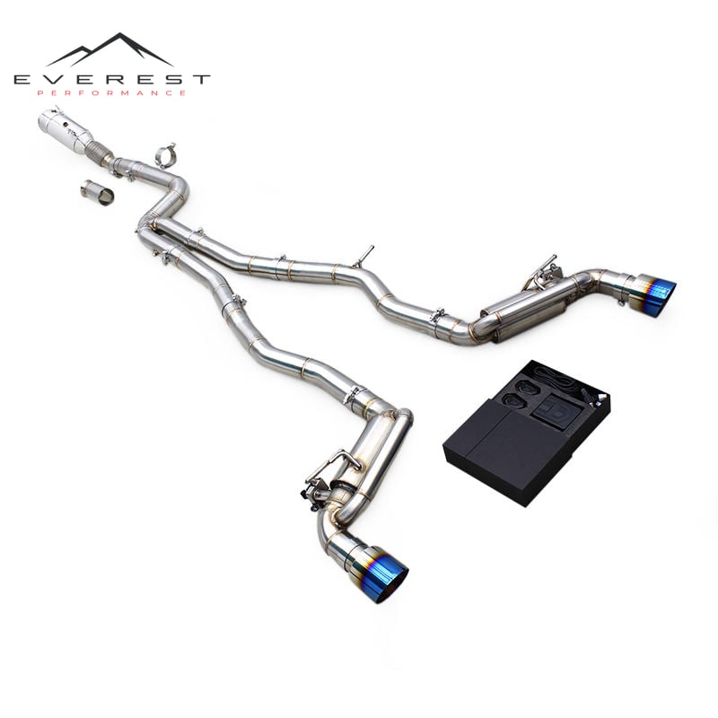 Custom Header Downpipe Catback for Toyota Supra A90/A91 MK4/MK5 3.0T 2020-2025 Free Flow Pipe Valvetronic Exhaust System