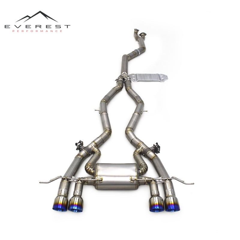 Valvetronic Catback Exhaust for BMW M3 M4 G80 G82 3.0T (2019-2023)Titanium Pipes