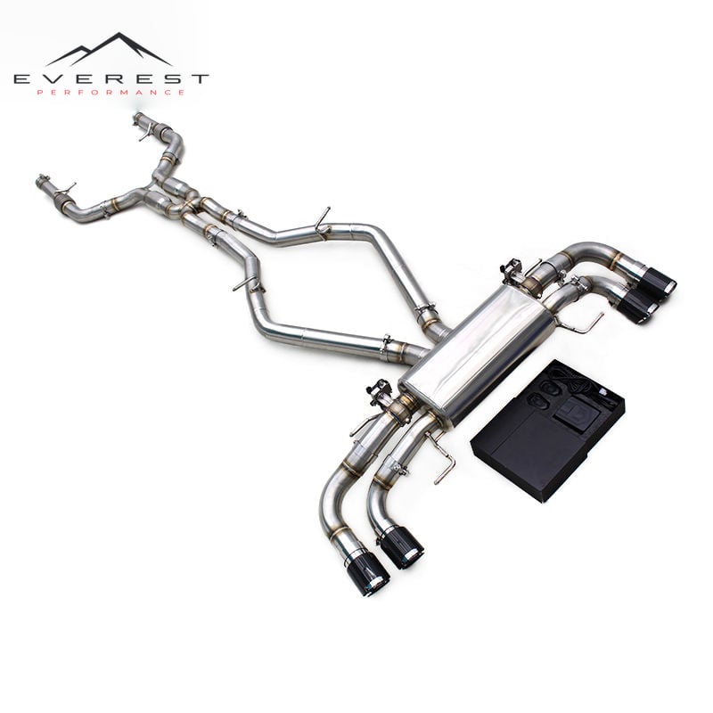 Catback Exhaust for Alfa Romeo Giulia Quadrifoglio 2.9T V6 2016-2024 Escape Stainless Steel Exhaust Pipe Muffler Valve System