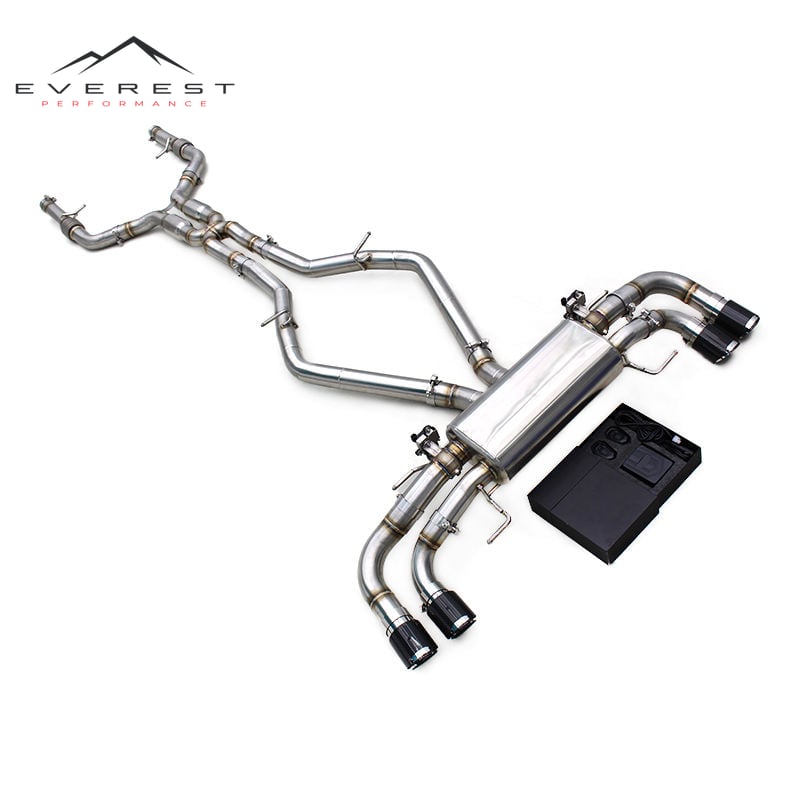 Catback Exhaust for Alfa Romeo Giulia Quadrifoglio 2.9T V6 2016-2024 Escape Stainless Steel Exhaust Pipe Muffler Valve System