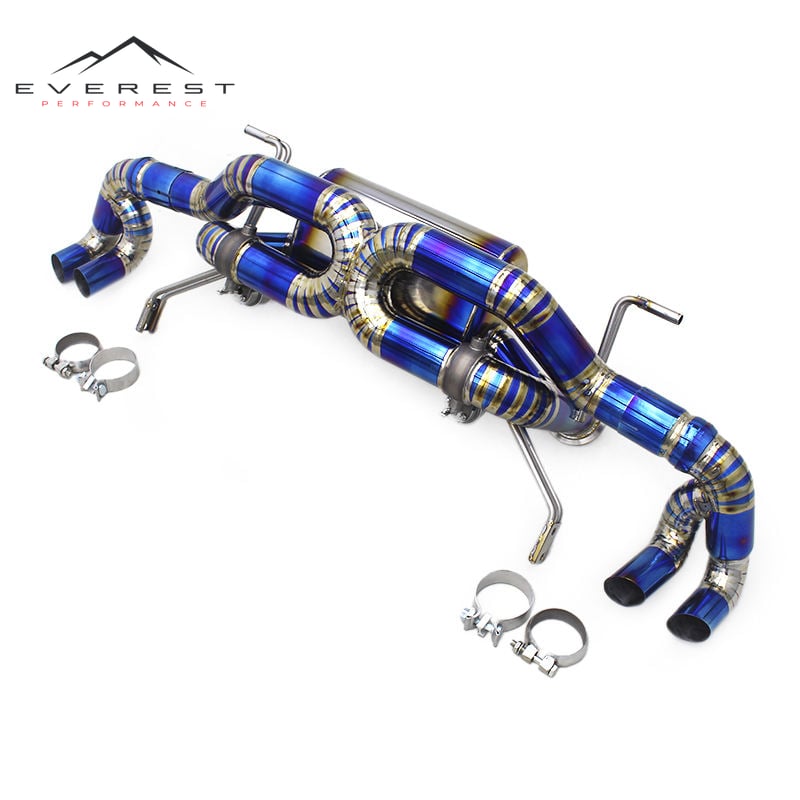 Titanium Catback for Lamborghini Gallardo 5.2 LP550/LP560/LP570 (2008-2016) Muffler Escape Exhaust Pipes