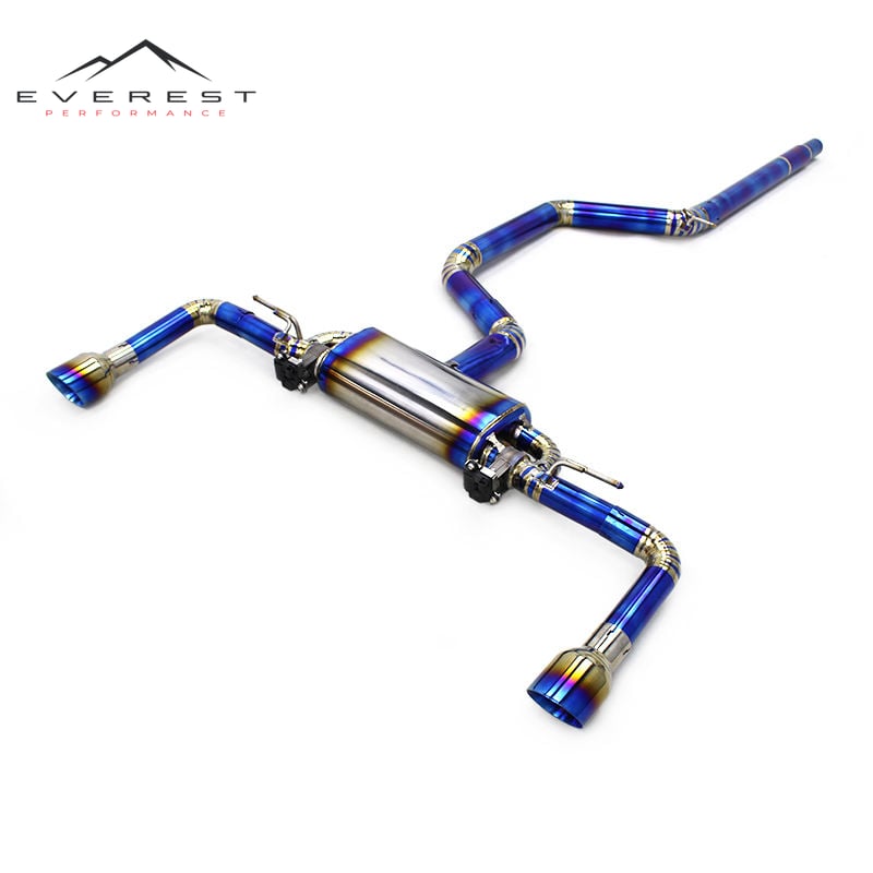 Valvetronic Catback for VW GOLF 8/MK8/GTI 2.0T 2020-2024 Racing Escape Valvetronic Titanium Muffler Catback
