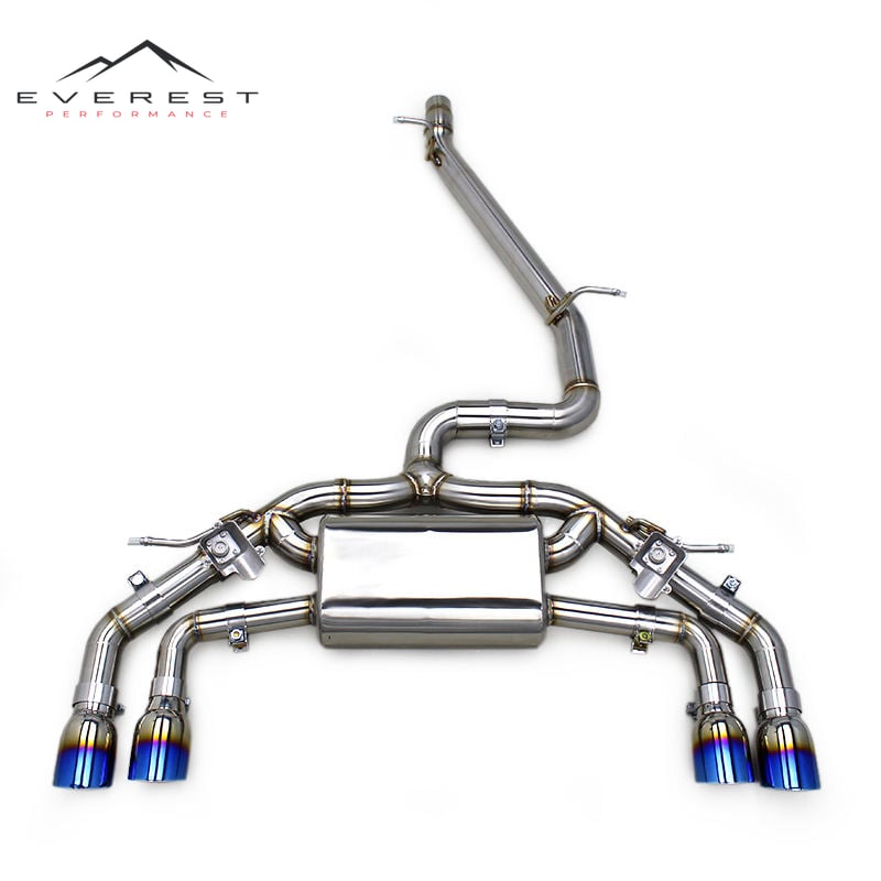 Catback Exhaust for VW GOLF 7/MK7/R/7R 2.0T 2014-2020 Car Parts Escape Stainless Steel Pipe Muffler Exhaust System