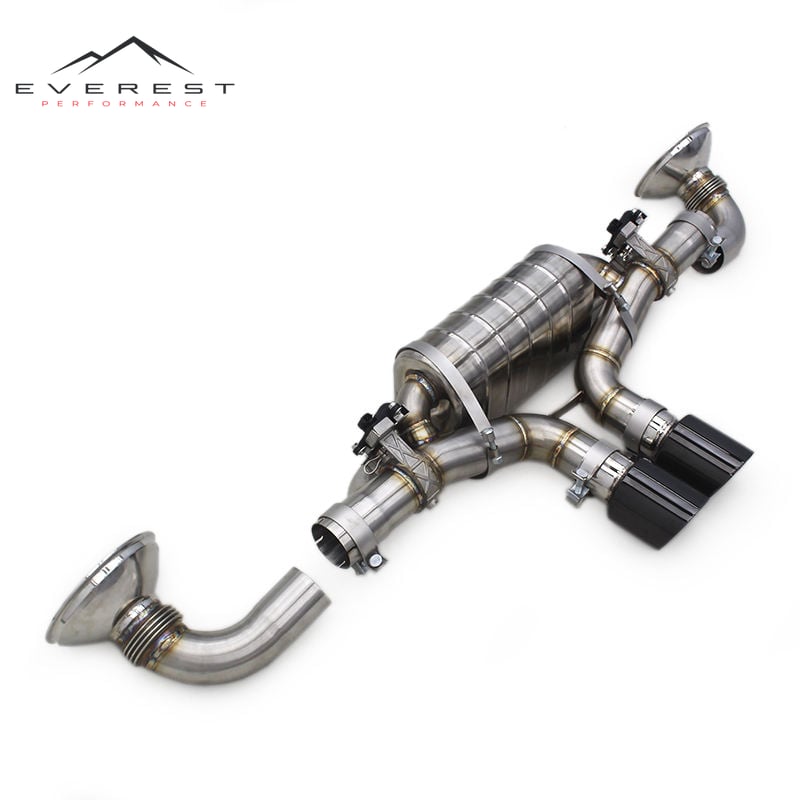 Performance Valvetronic Exhaust for Porsche 911 992 GT3 4.0 2023 Racee Car Exhaust Pipe Muffler Catback Exhaust System