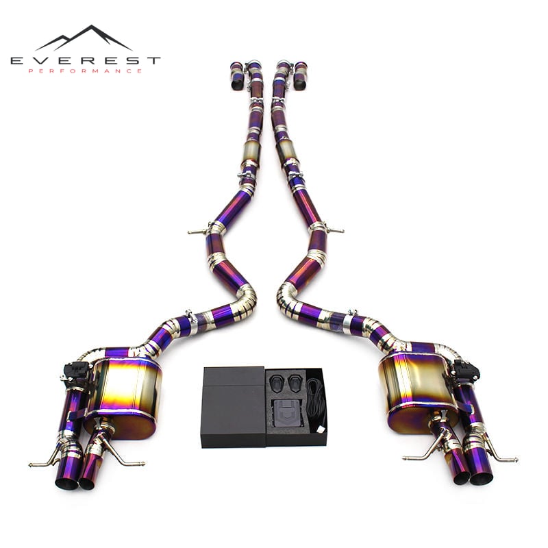 Titanium Performance Valvetronic Exhaust Catback for Mercedes-Benz S500/S550/S63 AMG W222 4.7T/5.5T 2014-2019