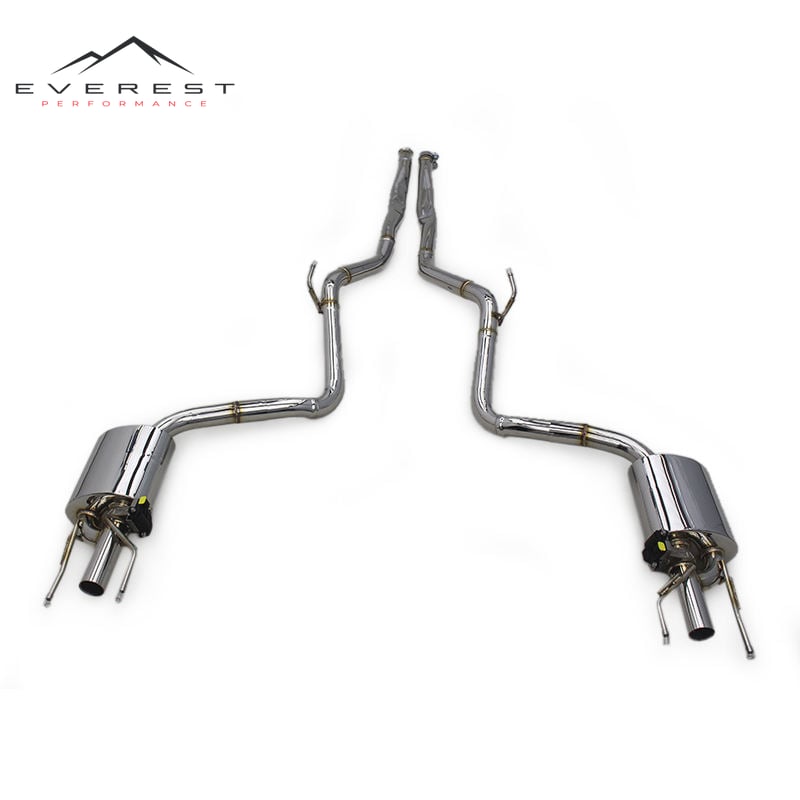Valvetronic Catback for Mercedes-Benz S350/S300/S400/S500/S60 W221 3.0/3.5/4.7/5.5T 2005-2012 Muffler Valved Exhaust System
