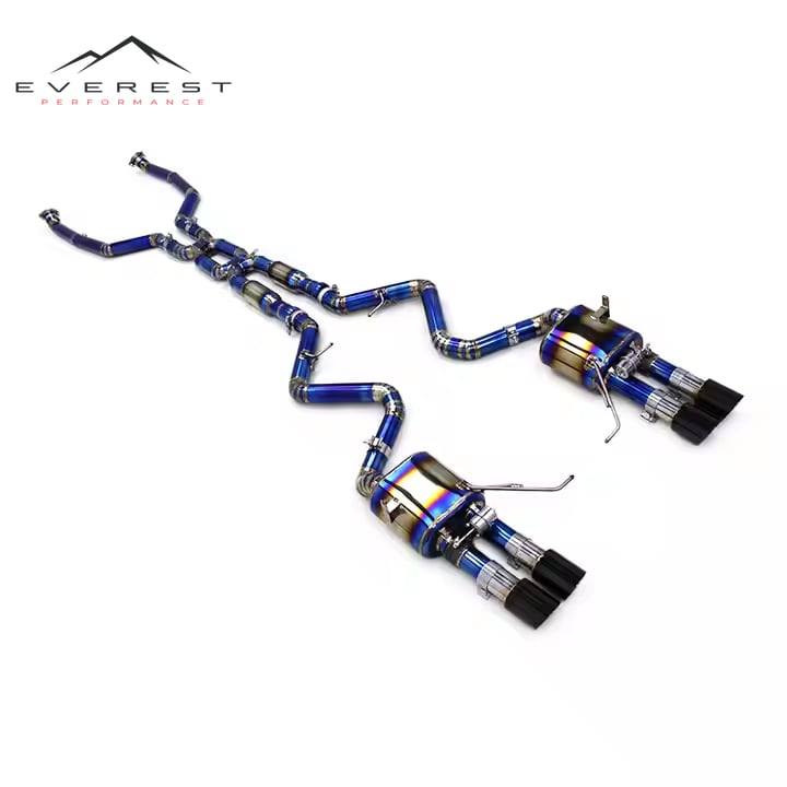 Valve Catback Exhaust for BMW M3 E90/E92/E93 4.0L 2007-2013 Titanium Pipe Muffler Exhaust System Car Parts Escape