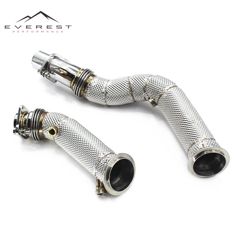 Race Downpipe for BMW M2C/M2 Competition F87 3.0T 2023 Automobile Stainless Steel Exhaust Down Pipe