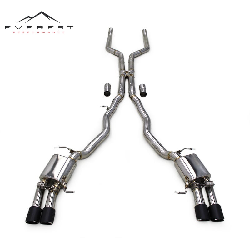 Custom Catback Exhaust for BMW 650/650i F06 F12 F13 4.0T 2011-2017 Tuning SUS304 Pipe Muffler With Vacuum Valve Exhaust System