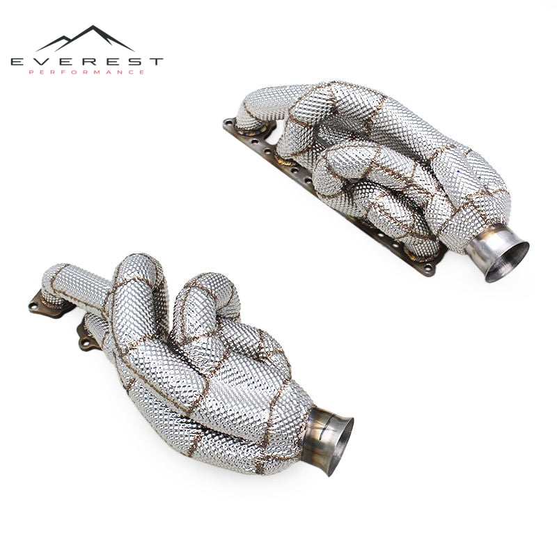 Stainless Steel Manifold Header Pipe Exhaust for Lamborghini Gallardo 5.0L 2004-2007 Car Exhaust System with Heat Shield