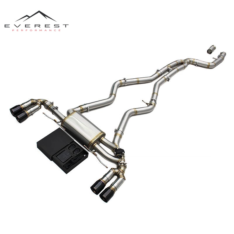 SS304 Exhaust Pipe System for BMW M440/M440i B58 3.0T 2017-2025 Valvetronic Muffler With Catback Exhaust with Remote Control