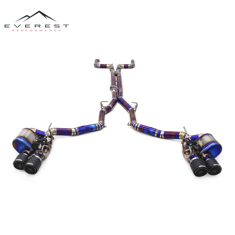 S Q4 Valvetronic Exhaust for Maserati Ghibli S Q4/SQ4 3.0T 2014-2019 Titanium X Midpipe Active Sound Exhauted System