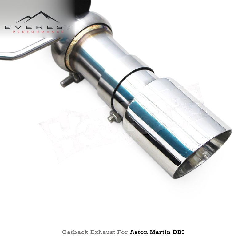 Racing Sport Valved Exhaust Pipes for Aston Martin DB9 V12 6.0L 2004-2017 DB9 Enhanced Custom X Pipe Sound Tuning Exhaust System