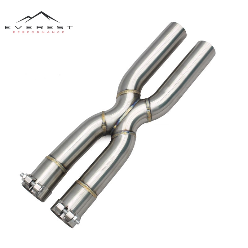 X Equal Length Mid Pipes for Ferrari F12/GTC4/FF/812/812GTS Stainless Steel Performance Exhaust Pipes