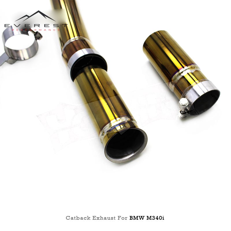 Titanium Exhaust Pipe System for BMW M340/M340i/M440/M440i G20 3.0T 2019-2023 Catback Exhaust Valvetronic