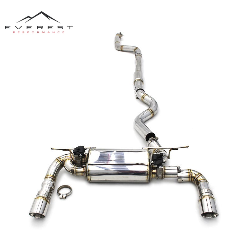 Tuning Stainless Steel Catback Exhaust for BMW F30 F36 B58 340i 440 3.0T 2016-2023 Valve Control Exhaust Acoustic Damper Escape