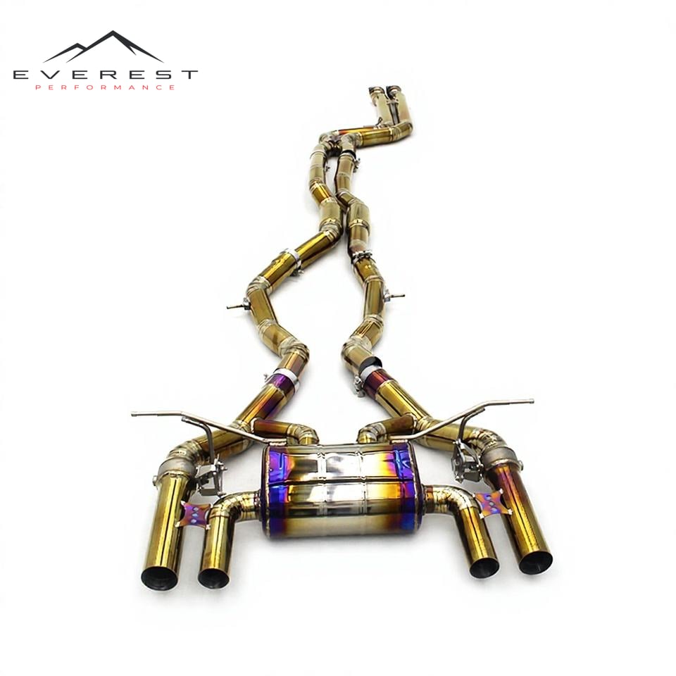 Titanium Exhaust Pipe System for BMW M3 M4 M2C F8/F82/M2 Competition 3.0T 2015-2019 Performance Valvetronic Exhaust Mufflers