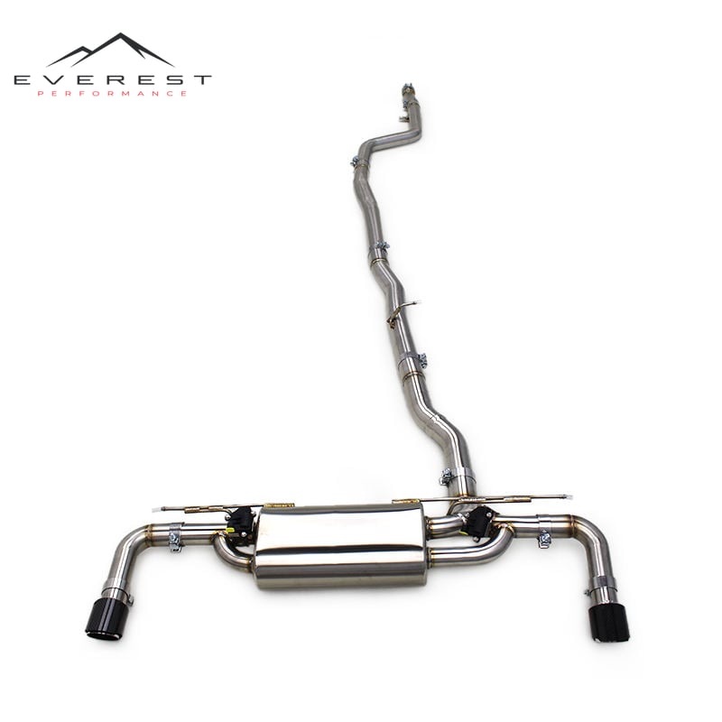 Catback Exhaust Pipes for BMW 530/530i/540/540i G30/G38 2.0T B48 2017-2023 Valvetronic Muffler Stainless Steel Tube