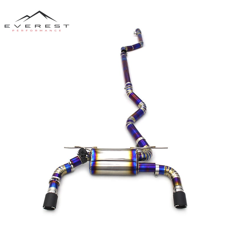 Titanium Exhaust Pipe System for BMW 340/340i 440/440i 3.0T 2016-2023 Valvetronic Muffler with Electronic Valve Controller