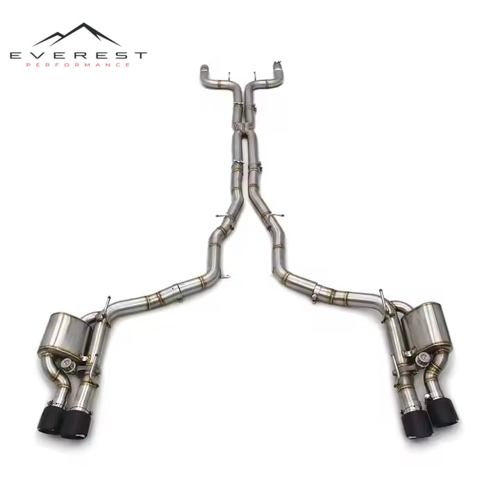 Stainless Steel High Speed Exhaust Pipes for Maserati Quattroporte 3.0T 2013-2016 Vacuum Valve Catback Muffler