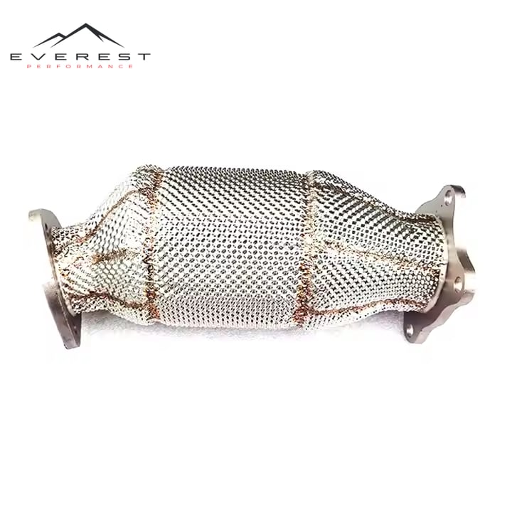 Stainless Steel Exhaust Downpipe for Audi A4/A5/Q5 B9 2.0T 2017-2021 Exhaust Catalytic Converter Car Exhaust