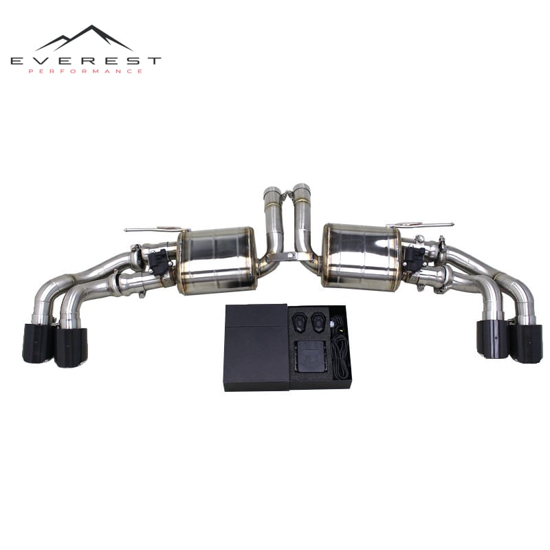 SS304L Exhaust Pipe System for BMW X6 E71/E72 N54/N55 3.0 2007-2014 Catback Axle Exhaust System Muffler