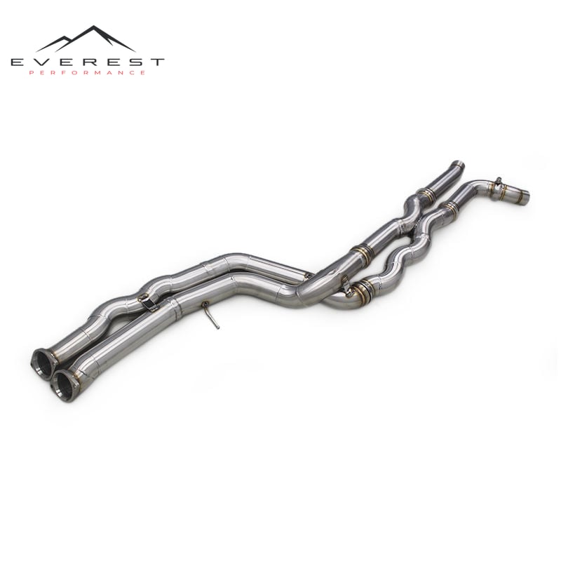 Racing Midpipe for BMW M2C M2 Competition S55 F87 3.0T 2018-2023 Equal Length Mid Pipe Stainless Steel Exhaust Pipe