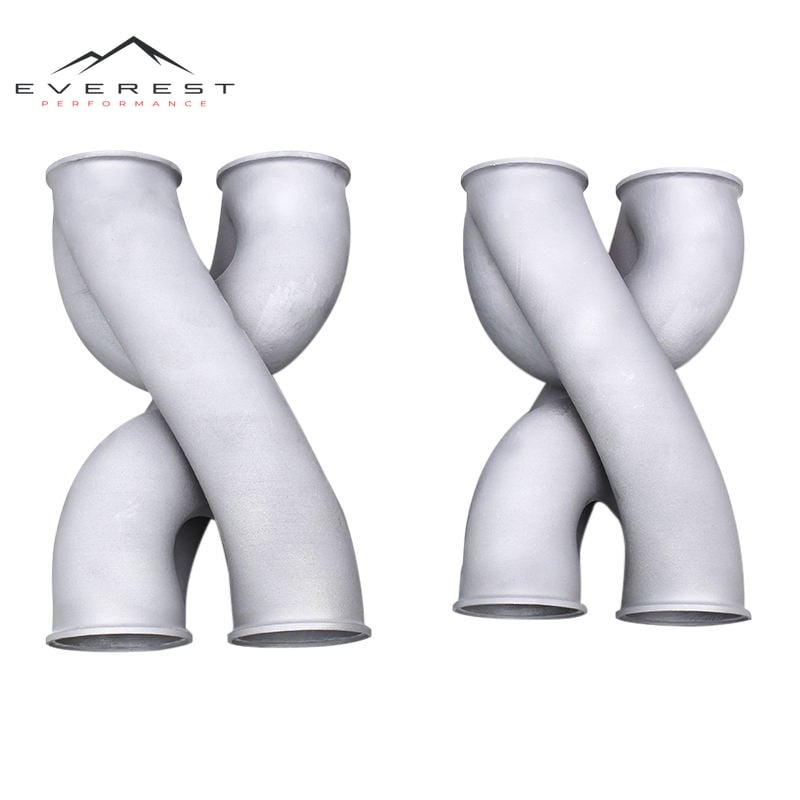 Racing 2.5/2.75/3/3.5/3.98 Inch Z/X/Diversion Pipe for All Car Models Racing Stainless Steel SUS304 Universal Exhaust Pipes