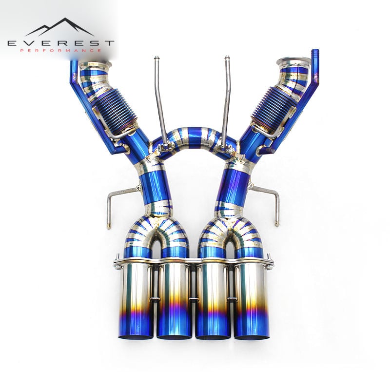 Titanium Exhaust Catback for McLaren 765LT Titanium Pipe Exhaust High Performance Car Exhaust System