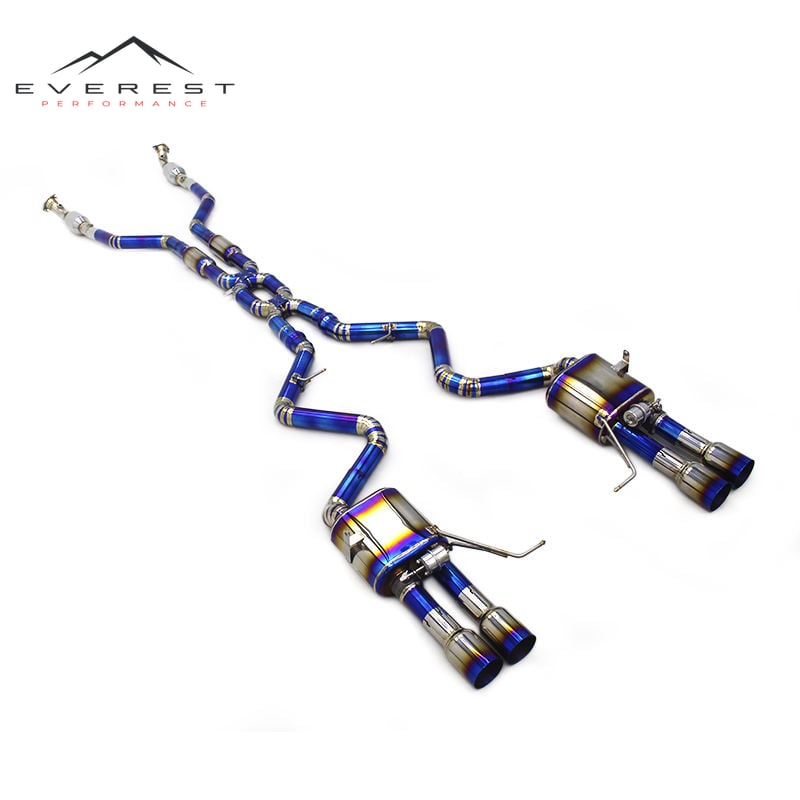 Titanium Catback Exhaust System for BMW M3 E90/E92/E93 4.0L (2008-2013) Full Exhaust Pipe