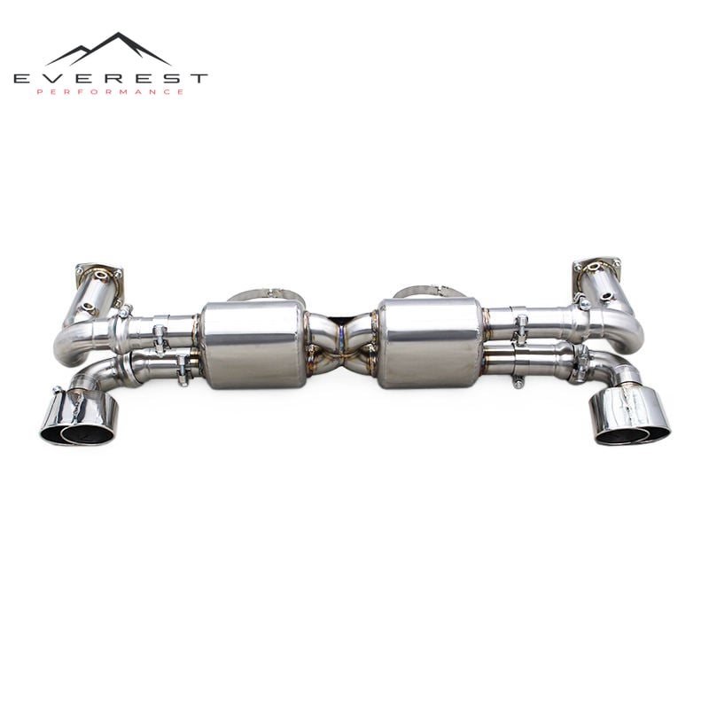 Stainless Steel Exhaust Pipe for Porsche 911 Carrera 996 TURBO 3.6T 1997-2005 Axle Back Exhaust with Car Exhaust System