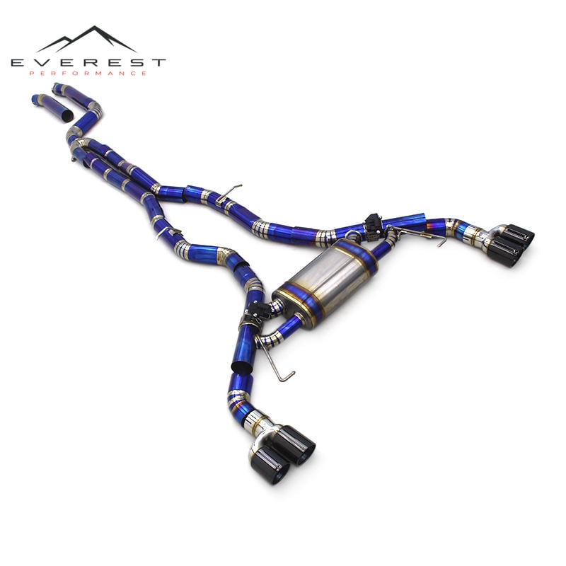 Custom Valvetronic Catback Exhaust for BMW X3/X4 M40I G01 3.0T 2016-2023 Performance Exhaust System Titanium Pipe Muffler Escape