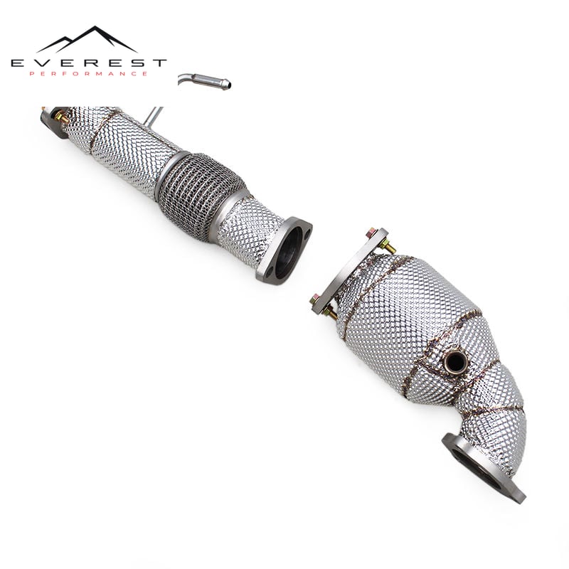 Custom Straight Downpipe for Hyundai Veloster 1.6/1.6T 2012-2019 Street Car Engine Turbo Stainless Steel Pipe Exhaust System