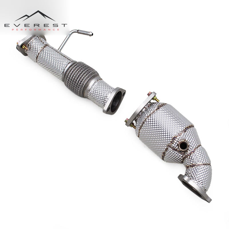 Custom Straight Downpipe for Hyundai Veloster 1.6/1.6T 2012-2019 Street Car Engine Turbo Stainless Steel Pipe Exhaust System