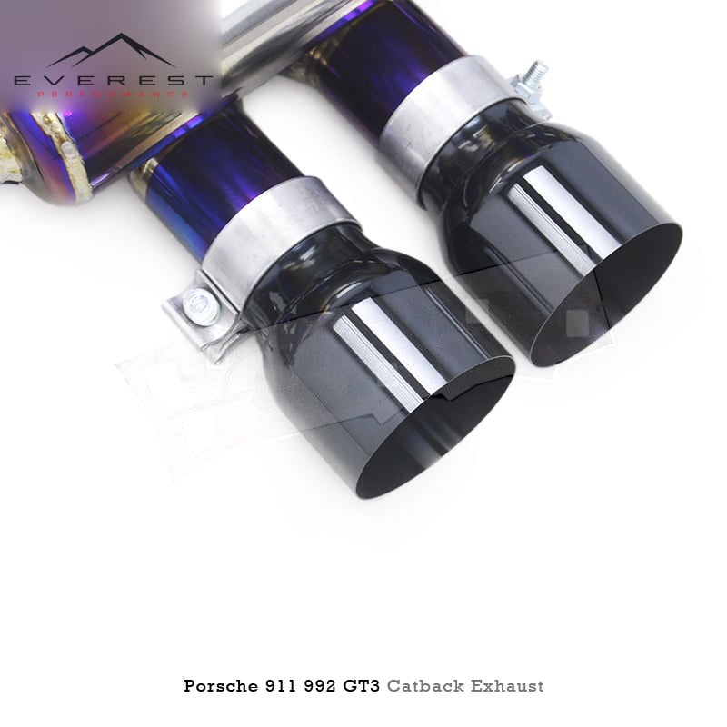 Titanium Exhaust Pipe System for Porsche 911 992 GT3 RS 4.0 2017-2023 Tuning Escape Valvetronic Catback Exhaust