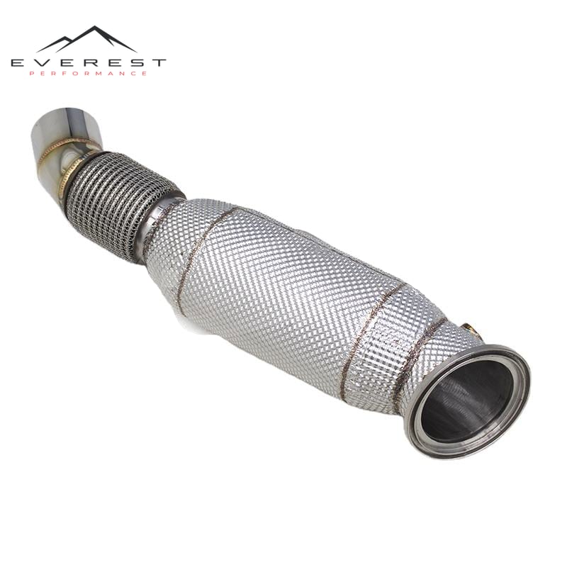 Stainless Steel Exhaust Pipe for BMW M340i/M440i G20/G22 3.0T 2020-2023 High Flow Exhaust Downpipe Tuning Car Exhaust System