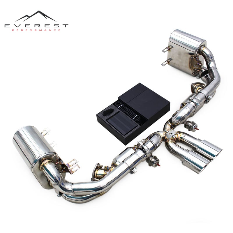 Catback Exhaust for Porsche 911 997.1/997.2 Carrera 2004-2012 Upgrades GT3 Catback Exhaust Downpipe With Catalyst